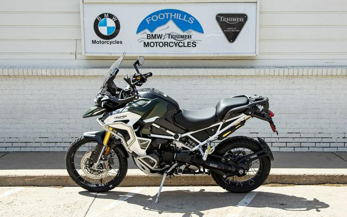 2024 Triumph Tiger 1200 Rally Explorer Matt Khaki Green