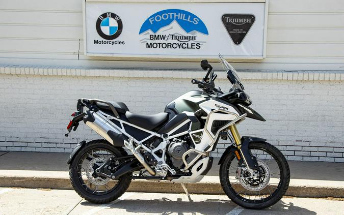 2024 Triumph Tiger 1200 Rally Explorer Matt Khaki Green