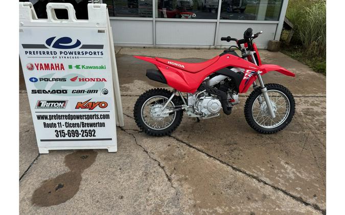 2025 Honda CRF110F RED