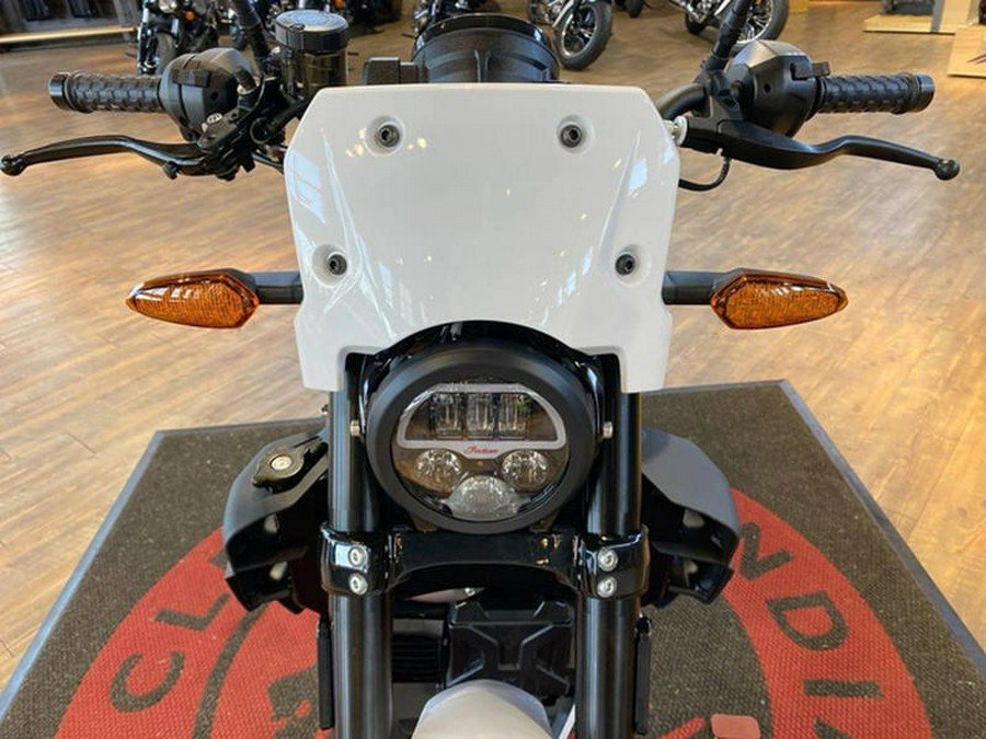 2023 Indian Motorcycle® FTR Sport White Lightning/Indy Red