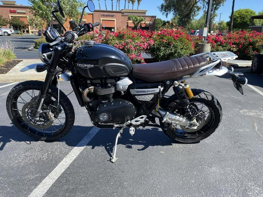 2022 Triumph Scrambler 1200 XC Sapphire Black