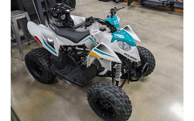 2024 Polaris Industries Outlaw® 110 EFI- White/ Rad Green