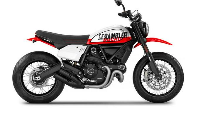 2022 Ducati Scrambler Urban Motard Star White Silk and Ducati GP ’19 Red