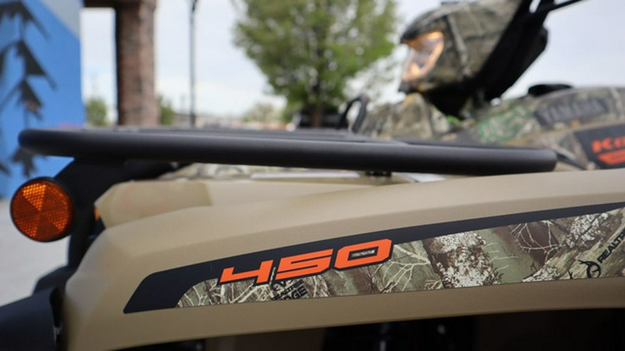 2025 Yamaha Kodiak 450 EPS Fall Beige w/ Realtree Edge