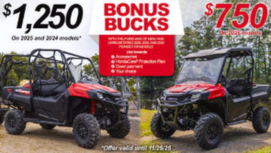 SXS10M3DR 2024 Pioneer 1000 Deluxe