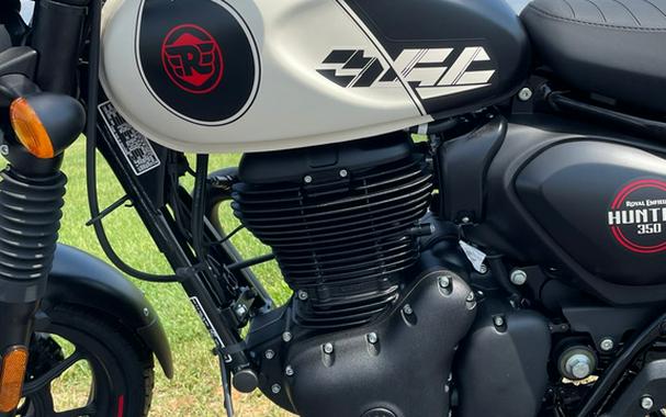 2027 Royal Enfield HUNTER 350 - TOKYO BLACK