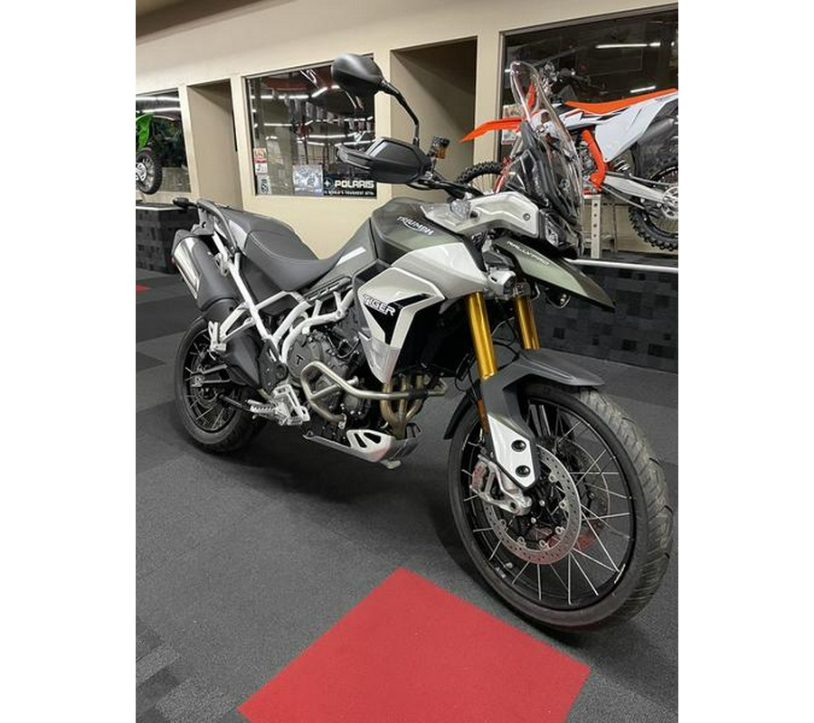 2022 Triumph Tiger 900 Rally Pro Matte Khaki Green