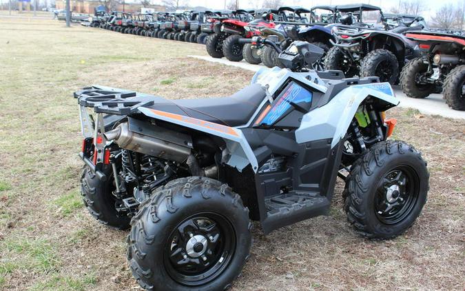 2024 Polaris® SCRAMBLER 850 - STORM GRAY/RADAR BLUE