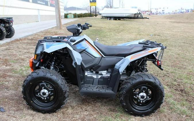 2024 Polaris® SCRAMBLER 850 - STORM GRAY/RADAR BLUE