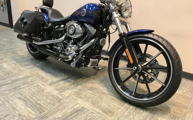 2015 Harley-Davidson Breakout Superior Blue FXSB