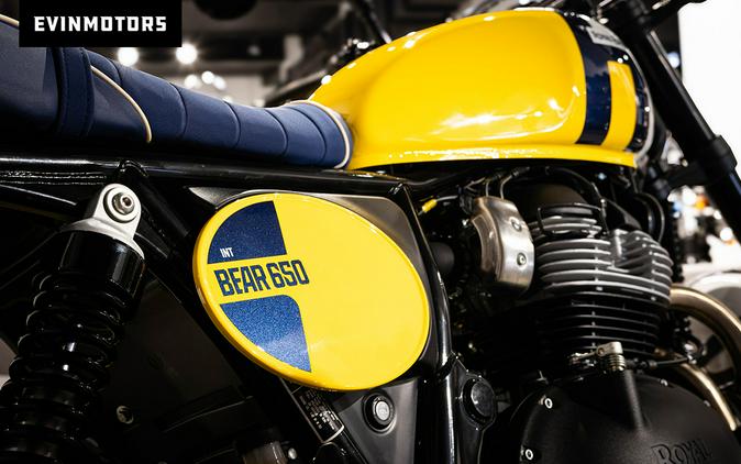 2025 Royal Enfield INT BEAR 650 WILDHONEY YELLOW