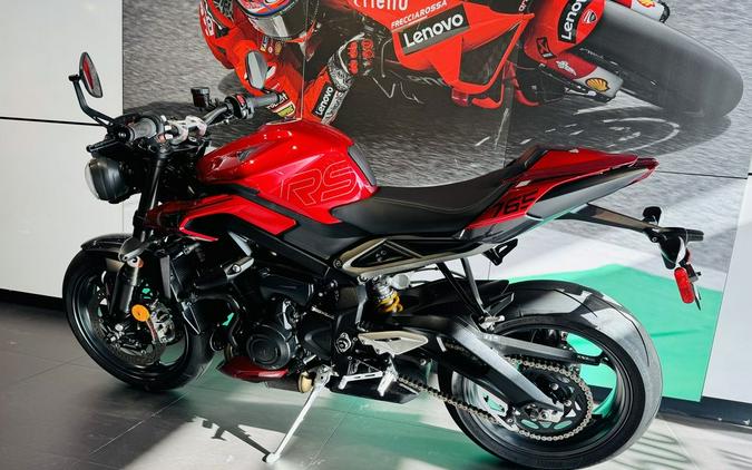 2024 Triumph Street Triple 765 RS Carnival Red