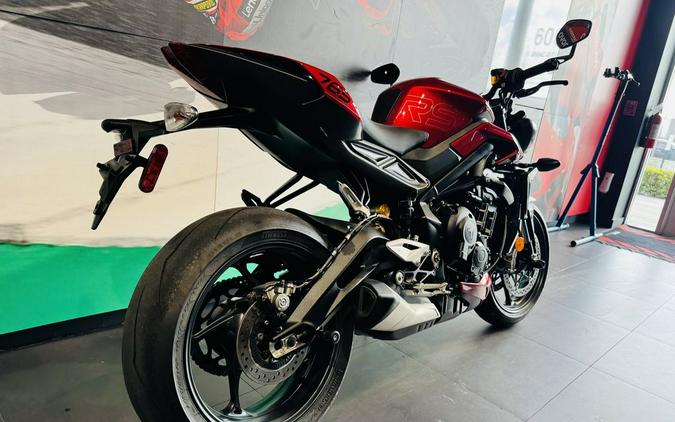 2024 Triumph Street Triple 765 RS Carnival Red