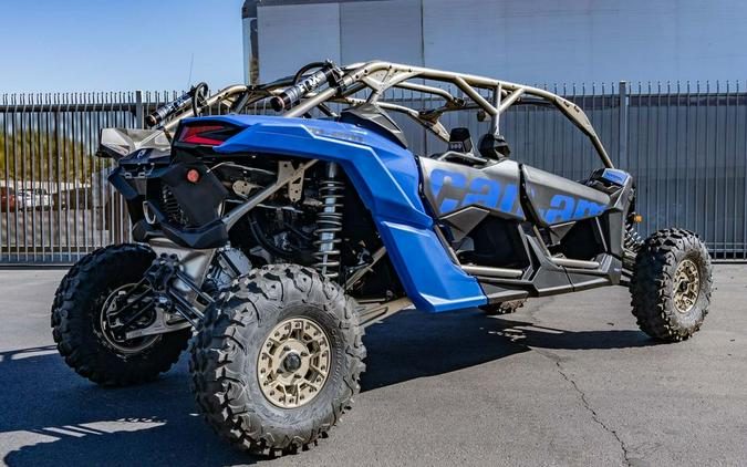 2024 Can-Am® Maverick X3 MAX X rs Turbo RR with Smart-Shox Dazzling Blue & Carbon Black