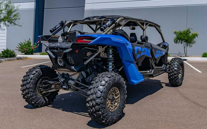 2024 Can-Am® Maverick X3 MAX X rs Turbo RR Dazzling Blue & Carbon Black