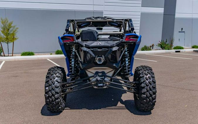 2024 Can-Am® Maverick X3 MAX X rs Turbo RR Dazzling Blue & Carbon Black