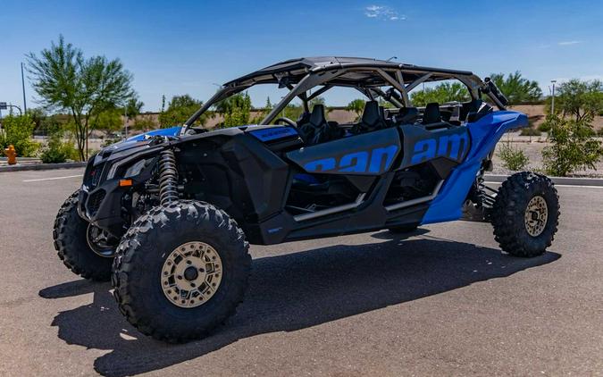 2024 Can-Am® Maverick X3 MAX X rs Turbo RR Dazzling Blue & Carbon Black