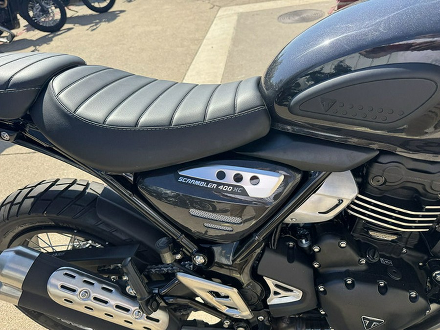 2026 Triumph Scrambler 400 XC Storm Grey