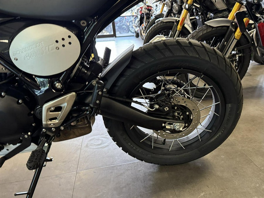 2026 Triumph Scrambler 400 XC Storm Grey