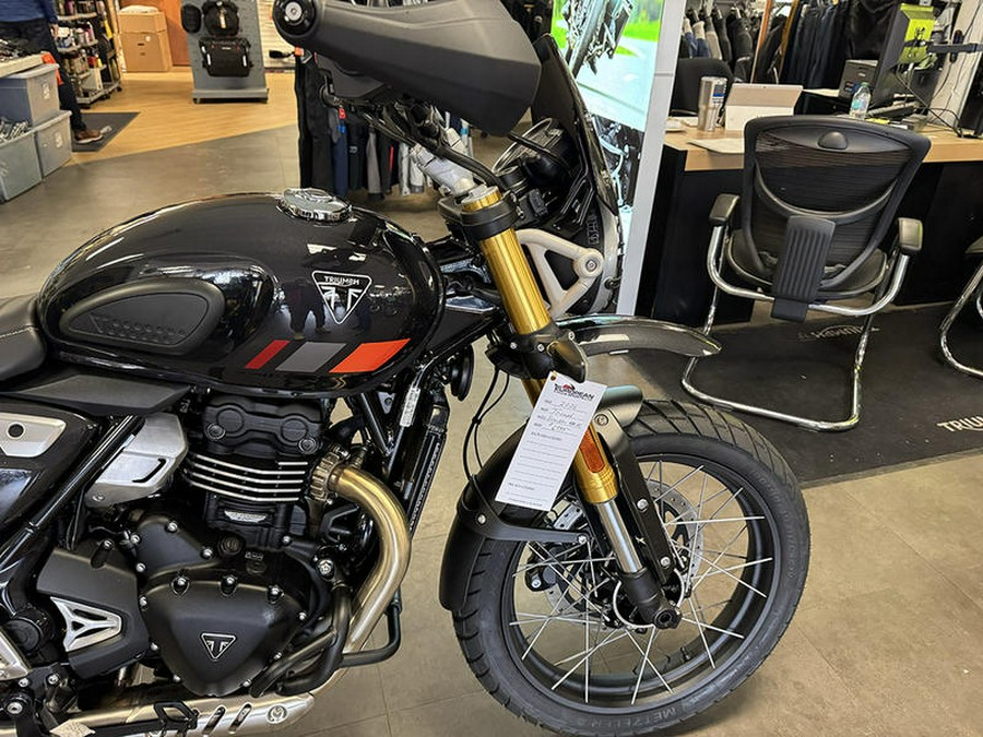 2026 Triumph Scrambler 400 XC Storm Grey
