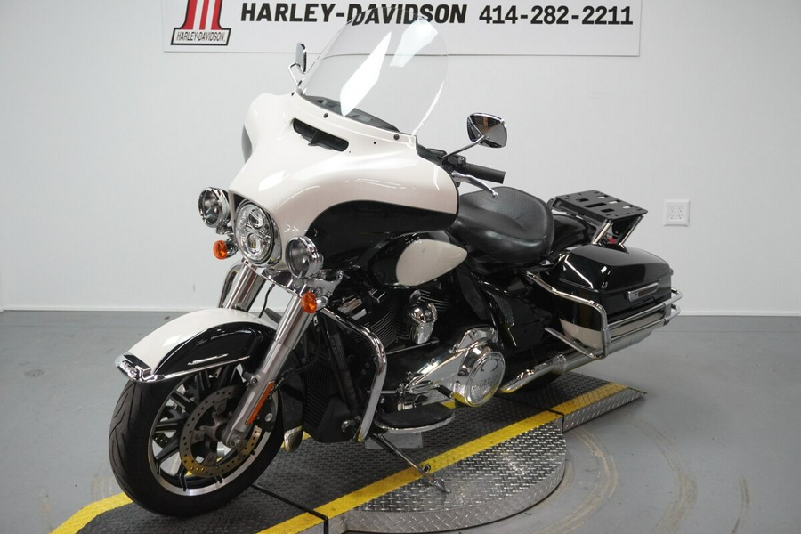 2020 Police Electra Glide WHITE / BLACK
