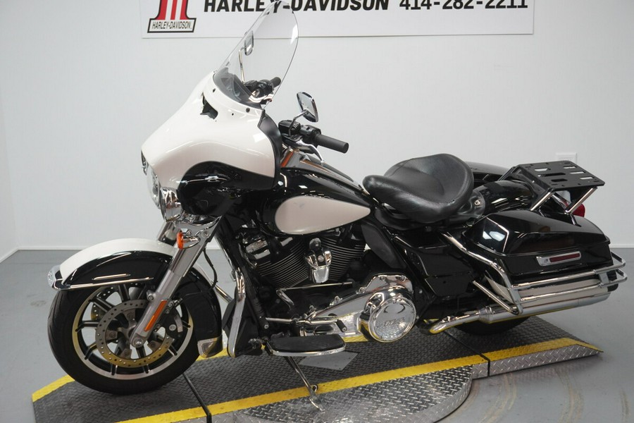 2020 Police Electra Glide WHITE / BLACK
