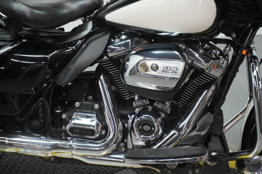 2020 Police Electra Glide WHITE / BLACK