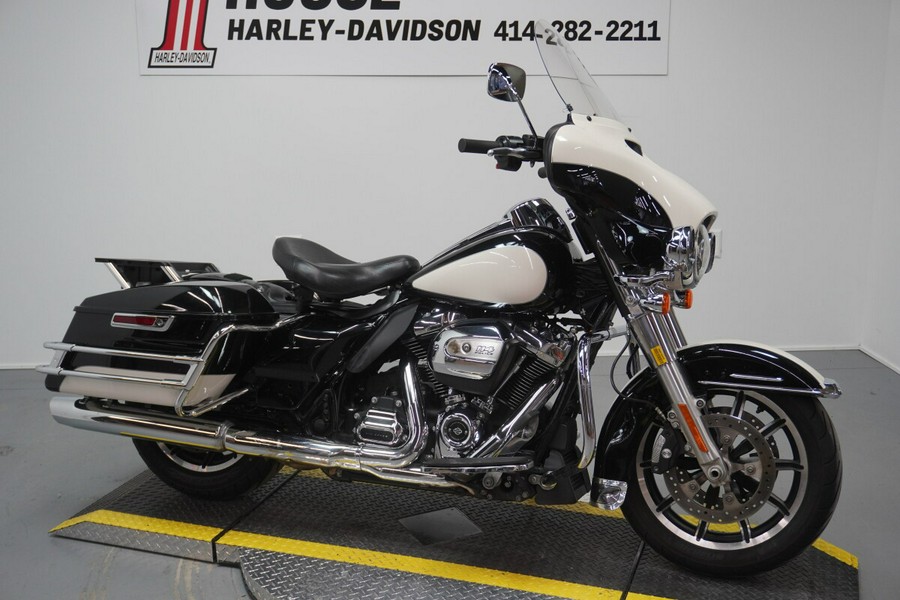 2020 Police Electra Glide WHITE / BLACK