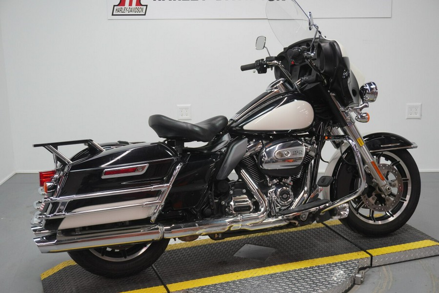 2020 Police Electra Glide WHITE / BLACK