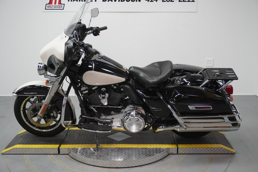 2020 Police Electra Glide WHITE / BLACK