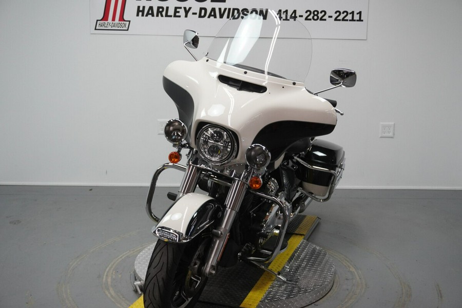 2020 Police Electra Glide WHITE / BLACK
