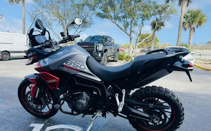 2021 Triumph Tiger 850 Sport Graphite Diablo Red