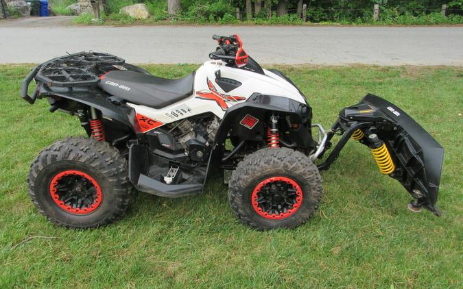 2016 Can-Am RENEGADE 1000X XC WITH CAN AM PLOW.