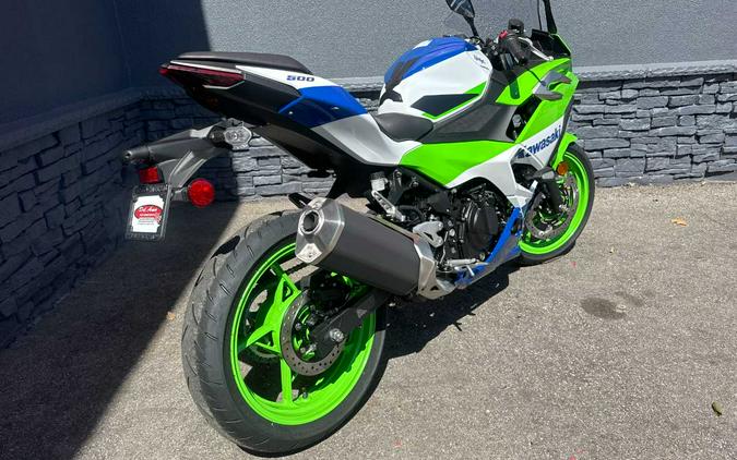 2024 KAWASAKI NINJA 500 SE 40TH ANNIVERSARY EDITION