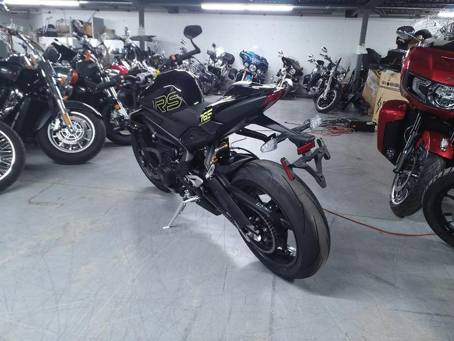 2025 Triumph Street Triple 765 RS Phantom Black