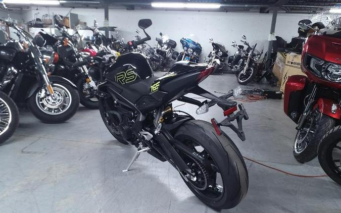 2025 Triumph Street Triple 765 RS Phantom Black