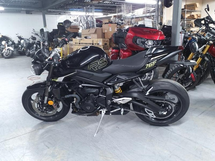2025 Triumph Street Triple 765 RS Phantom Black