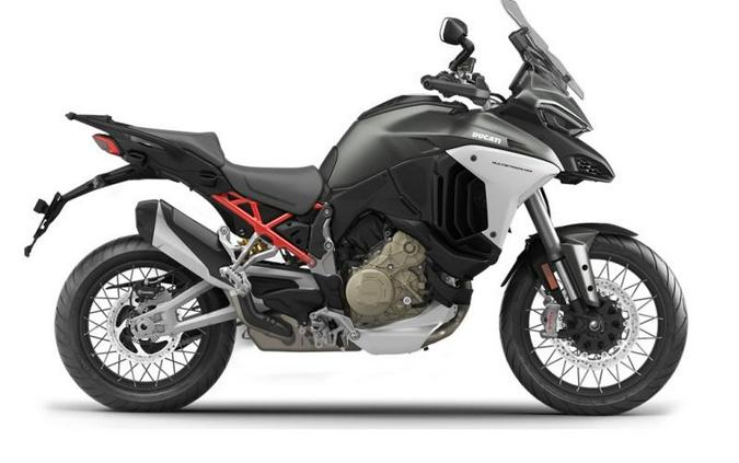 2022 Ducati Multistrada V4S Aviator Grey / Spoked Wheels