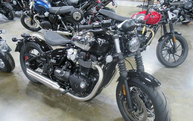 2023 Triumph Bonneville Bobber Chrome Edition Chrome / Jet Black