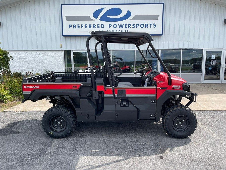 2024 Kawasaki Mule PRO-FX 1000 HD Firecracker Red