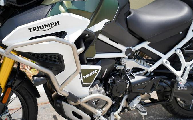 2023 Triumph Tiger 1200 Rally Explorer Matte Khaki Green