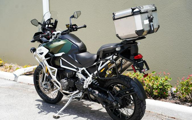 2023 Triumph Tiger 1200 Rally Explorer Matte Khaki Green