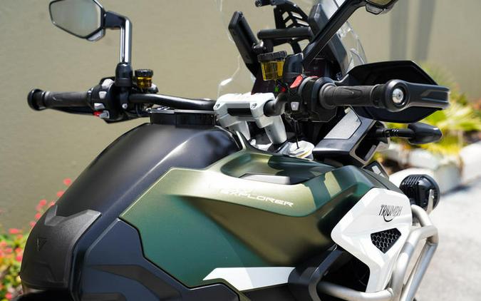 2023 Triumph Tiger 1200 Rally Explorer Matte Khaki Green