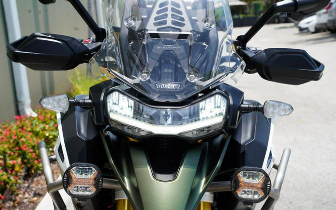 2023 Triumph Tiger 1200 Rally Explorer Matte Khaki Green
