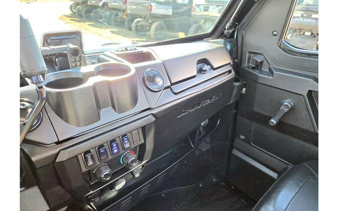 2023 Polaris RANGER 1000 Premium White Lightning + Hard Cab & Heat!