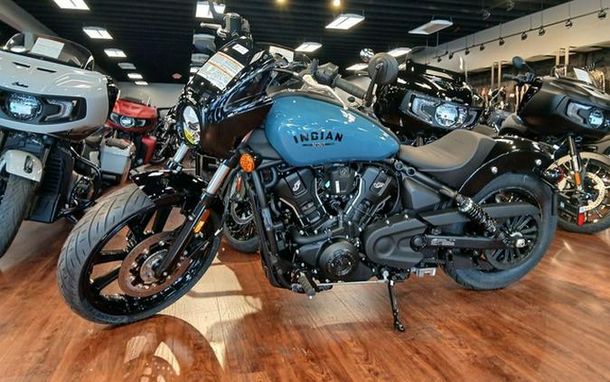 2025 Indian Sport Scout Limited Storm Blue
