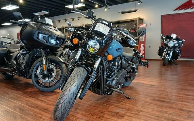 2025 Indian Sport Scout Limited Storm Blue