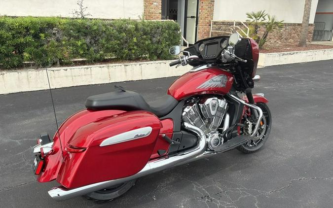 2025 Indian Chieftain Powerplus Limited 112 Sunset Red Metallic