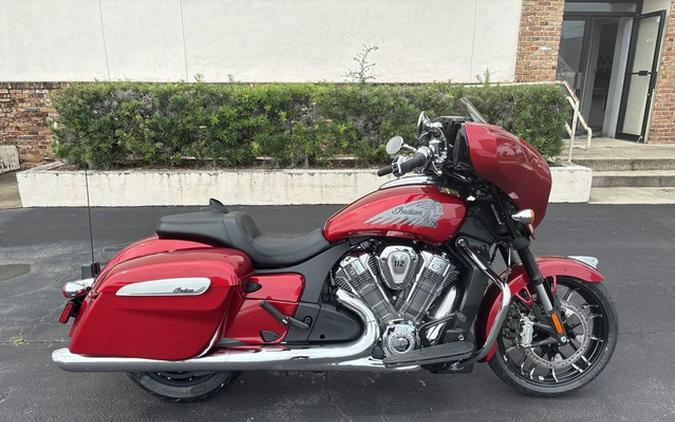 2025 Indian Chieftain Powerplus Limited 112 Sunset Red Metallic