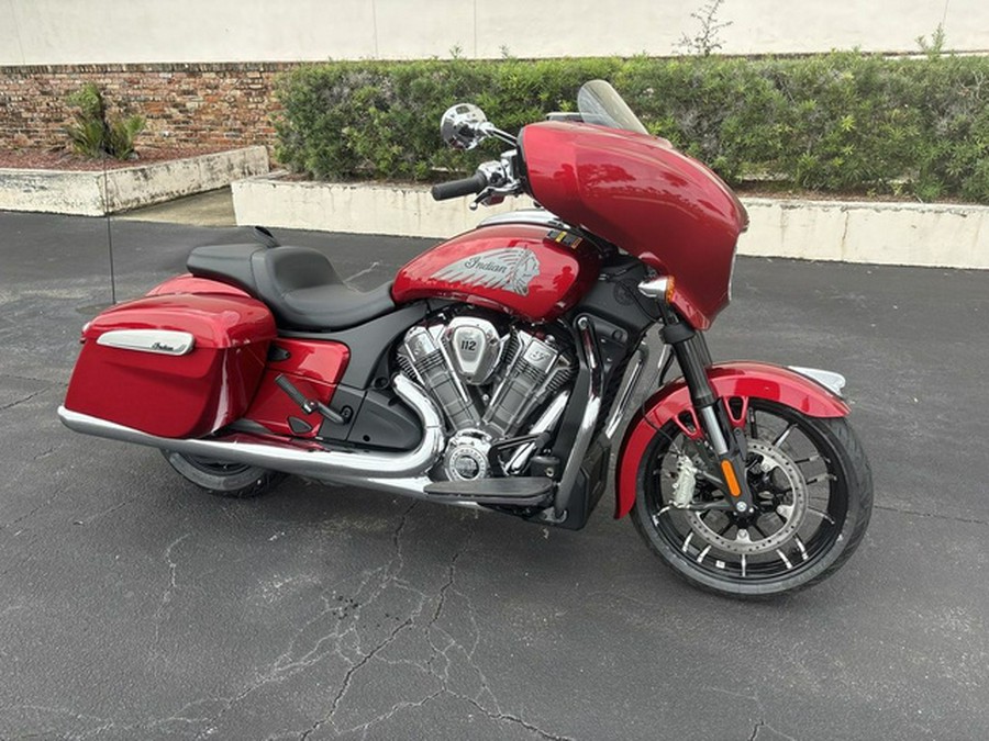 2025 Indian Chieftain Powerplus Limited 112 Sunset Red Metallic